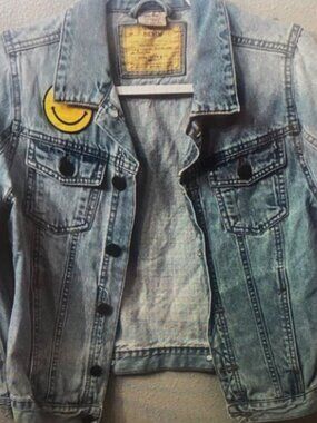 Kids Light Blue Jacket with Patch